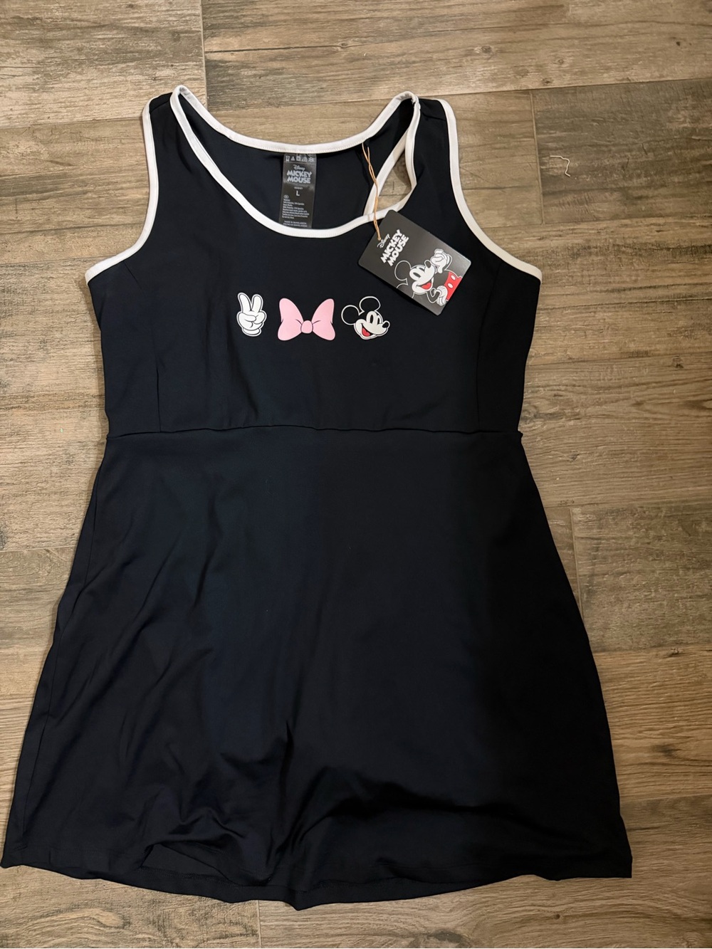 Disney Black Athletic Dress